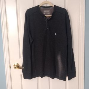 Eddie Bauer Men's Waffle Weave Long sleeve shirt